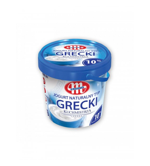 MLEKOVITA G Jogurt grecki 10% Kuchmistrz 1kg /6
