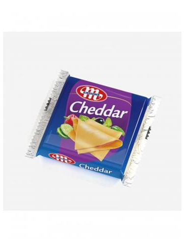 MLEKOVITA Ser topiony plastry Cheddar 130g /12