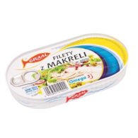 GRAAL Filet z makreli w oleju 170g /15