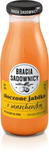 BRACIA SADOWNICY 250ml Sok tłocz. jabł/mar/8/