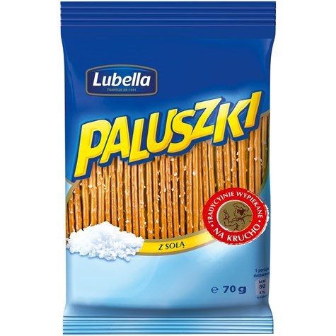 LUBELLA Paluszki z solą morską 70g /25