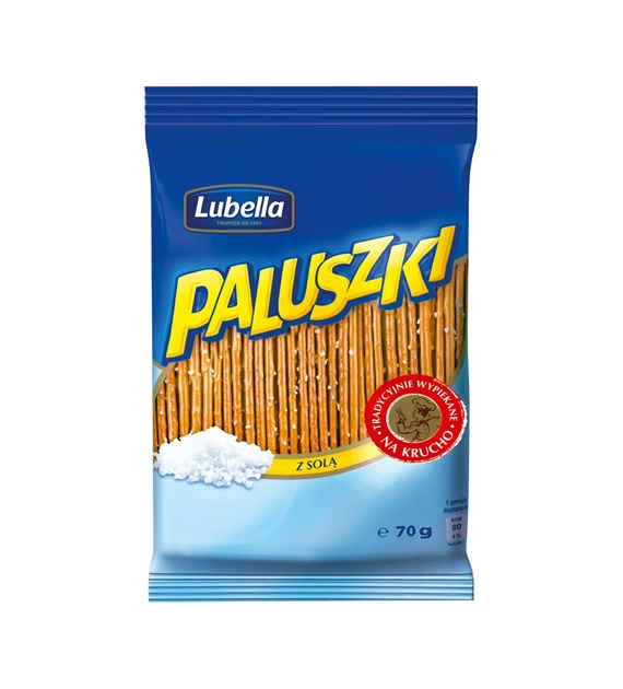 LUBELLA Paluszki z solą morską 70g /26