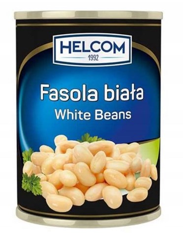 GREEK Fasola biała 400g/240g/24