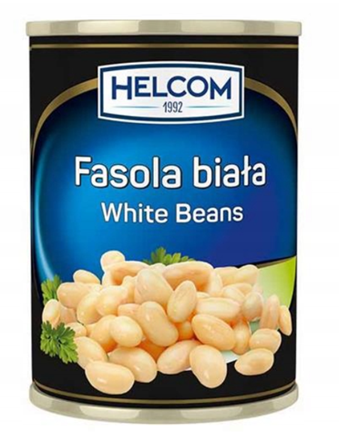 GREEK T Fasola biała 400g/200g /24/