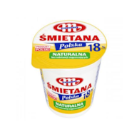 MLEKOVITA Śmietana 18% 400g /12