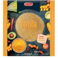 SANDRA Tortilla curry 25cm*4 szt./28/