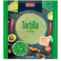 SANDRA Tortilla szpinakowa 25cm*4 szt. /20