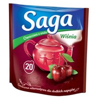 SAGA Herbata exp 20t wiśnia /20/