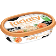 MLEKPOL ŁACIATY Serek śmiet. z łososiem 135g /12