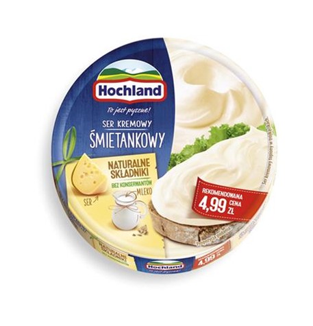 HOCHLAND Krążki 180g śmietankowe /10/