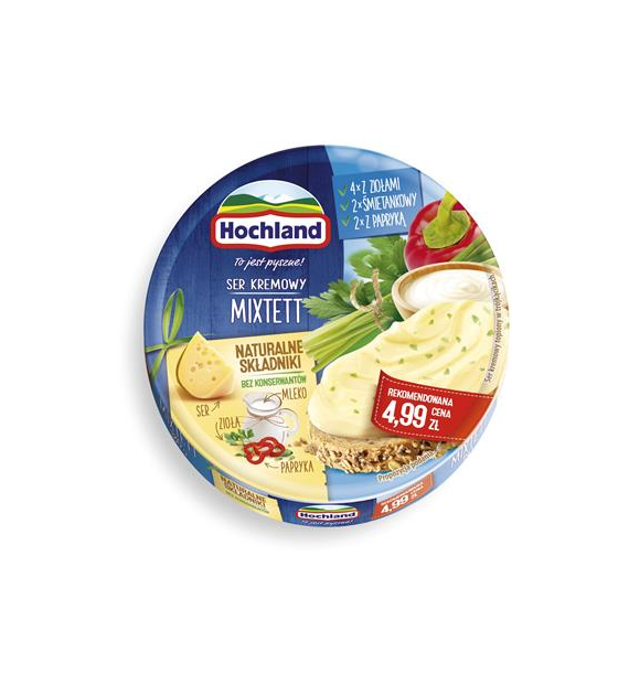 HOCHLAND Krążki mixtett 180g /10