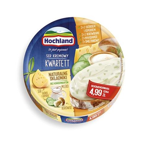 HOCHLAND Krążki 180g kwartett /10/