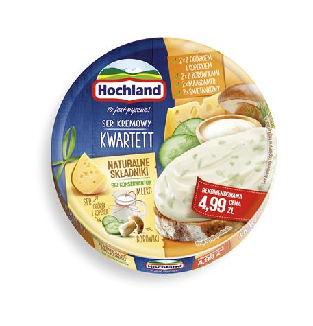 HOCHLAND Krążki kwartett 180g /10