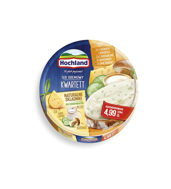 HOCHLAND Krążki kwartett 180g /10