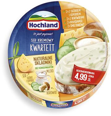 HOCHLAND Krążki 180g kwartett /10/