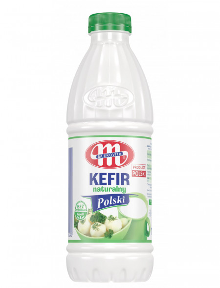 MLEKOVITA Kefir polski 1l naturalny /6/