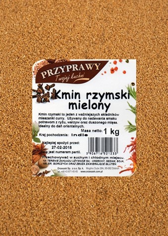 ORZESZEK G Kmin rzymski mielony 1kg /1/