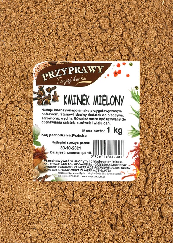 ORZESZEK G Kminek mielony 1kg /1/