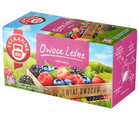 TEEKANNE Herbata exp. owocowa forest fruit 20t/12