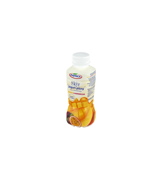 PIĄTNICA Jogurt pitny Skyr mango-marakuja 330g/12