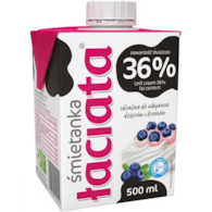 ŁACIATE Śmietana UHT 36% 0,5l /8