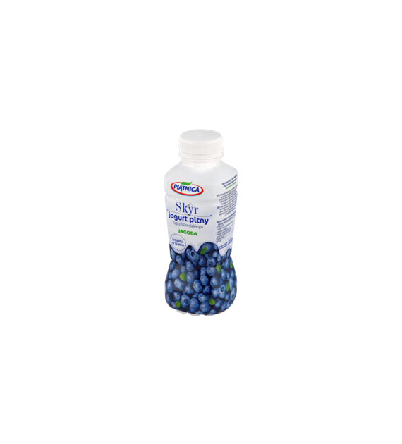 PIĄTNICA Jogurt pitny Skyr jagoda 330g /12