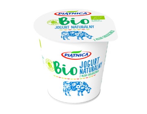 PIĄTNICA Jogurt naturalny 2% 140g BIO /20/
