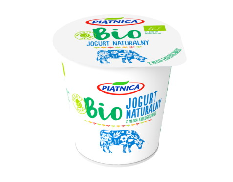 PIĄTNICA Jogurt naturalny 2% 140g BIO /20/