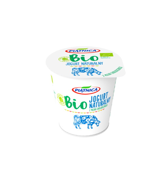 PIĄTNICA Jogurt naturalny 2% 140g BIO /20/