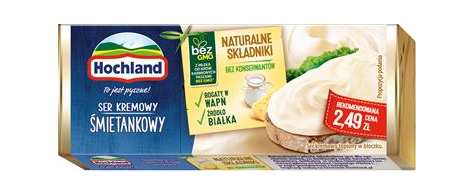 HOCHLAND Bloczki śmietankowy 90g /6