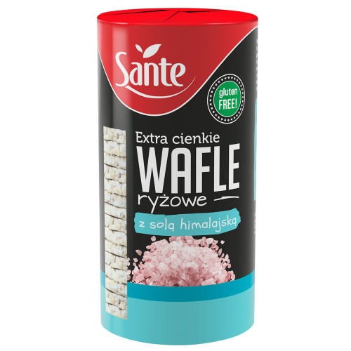 SANTE Wafle ryżowe 110g naturalne cienkie /12/