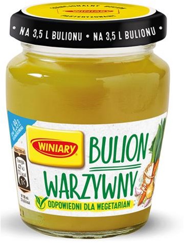 WINIARY bulion warzywny 160g słoik /6/