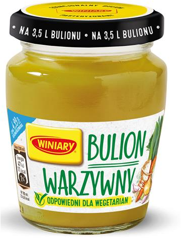 WINIARY Bulion warzywny słoik 160g /6