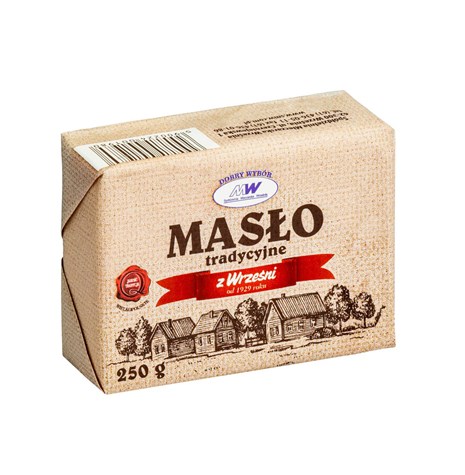 WRZEŚNIA Masło extra 250g /80/
