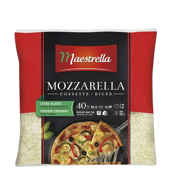EURIAL Maestrella mozzarella kostka 2,5kg /4