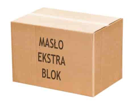 MLECZNE OGRODY Masło extra blok 10kg /1