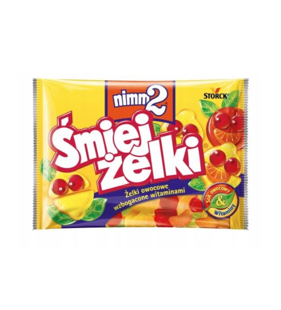 STORCK Nimm2 Śmiejżelki kwaśne 100g /24