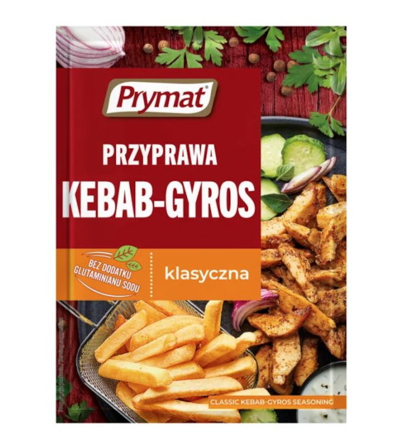 PRYMAT Przyprawa kebab-gyros 30g /25