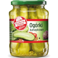 MOSSO Ogórki kanapkowe 720ml /6
